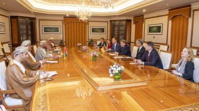 عُمان وألمانيا تبحثان العدوان الإسرائيلي على إيران.. وتأكيد على ضرورة الاحتكام للدبلوماسية