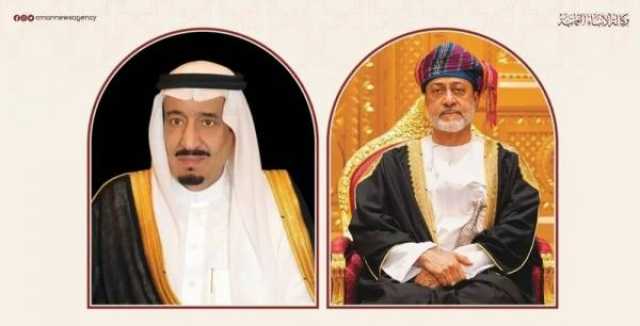 جلالةُ السُّلطان يهنّئ خادم الحرمين الشريفين بنجاح موسم الحج
