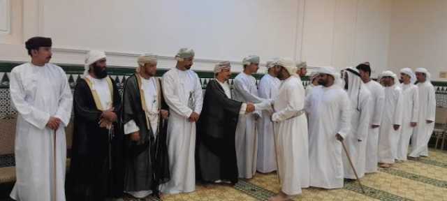 والي دبا يستقبل المهنئين بعيد الأضحى المبارك