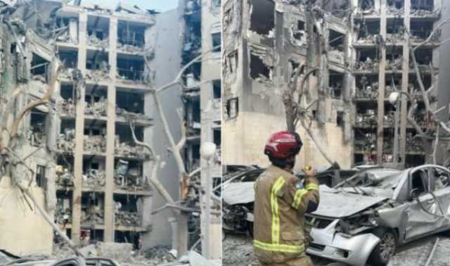 مقتل 6 إسرائيليين وتسرب غاز في مبان دمرها صاروخ إيراني في بئر السبع