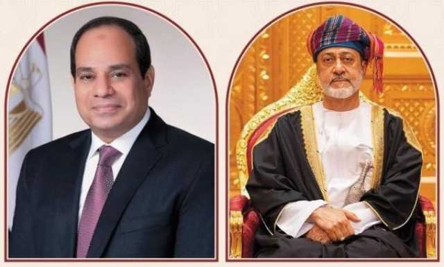 جلالة السلطان يهنئ الرئيس المصري