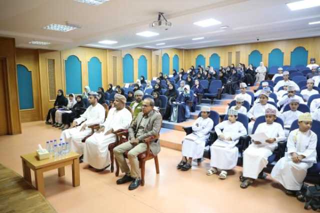 إطلاق البرنامج الصيفي السنوي لطلاب المدارس بجامعة صحار