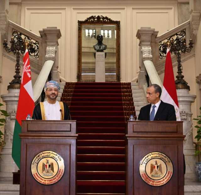 بدر بن حمد: تطابق وجهات النظر بين عُمان ومصر تجاه القضايا الإقليمية