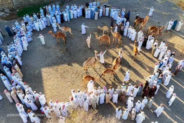 هبطة سوق عبري.. وجهة حيوية مع اقتراب عيد الفطر