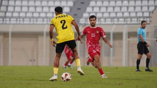 الوحدة والمصنعة يتأهلان للدور الثاني من 'الكأس الغالية'
