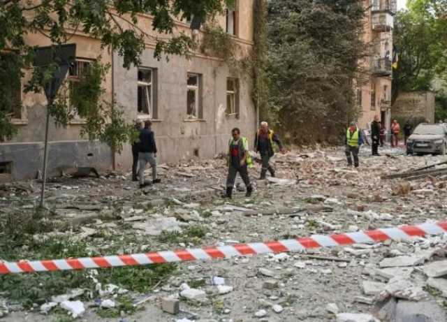 بينهم أطفال.. 14 مصابا في هجوم روسي على أوكرانيا