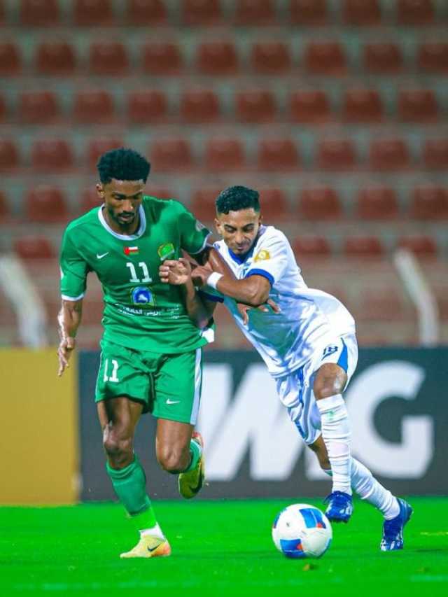 النهضة يتعادل مع 'تضامن حضرموت' في 'أبطال الخليج'