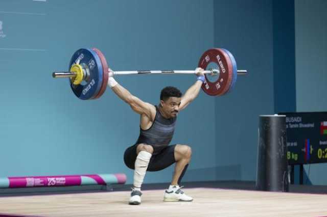 إصابة تحرم إلياس البوسعيدي من إكمال منافسات رفع الأثقال.. والخنجري يدخل التحدي غدًا