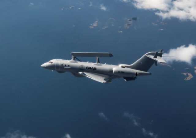 ساب تعرض طائرات الاستطلاع (جلوبال آي) على قطر والسعودية