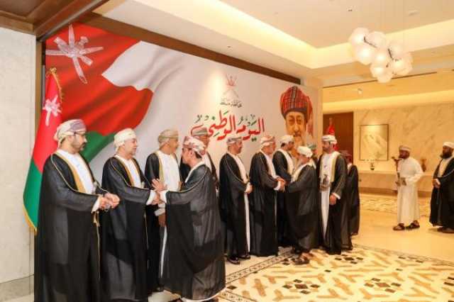 محافظ مسقط يقيم حفل استقبال بمناسبة اليوم الوطني المجيد