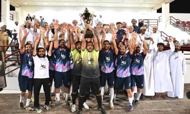 'صحية جنوب الباطنة' يتوج ببطولة وزارة الصحة لكرة القدم