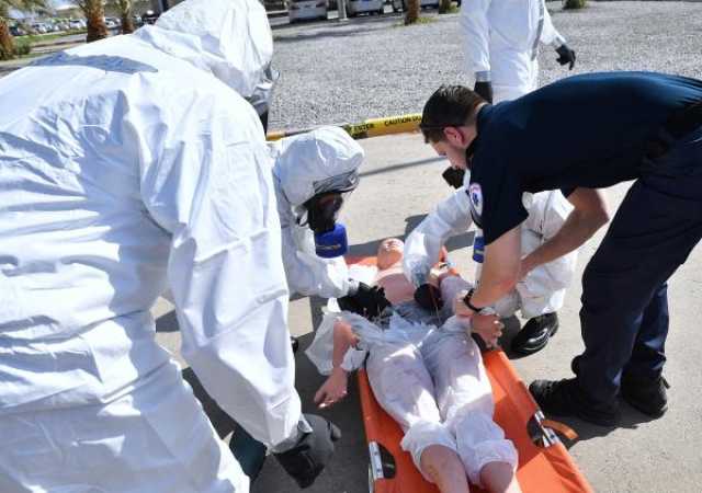 تنفيذ تمرين عملي حول آليات الاستجابة لحوادث المواد الخطرة