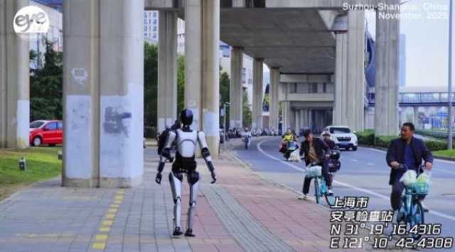 بالفيديو.. روبوت صيني يمشي 106 كيلومترات دون توقف!