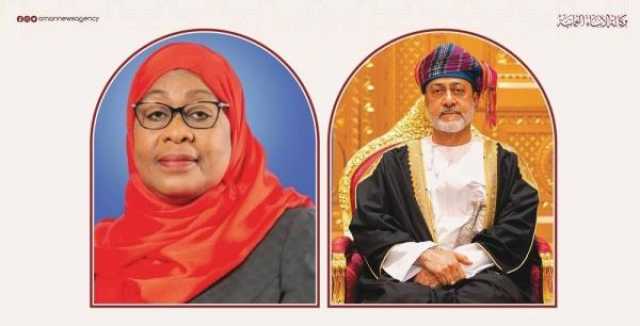 بحث أوجه التعاون بين عُمان وتنزانيا في اتصال هاتفي رفيع المستوى