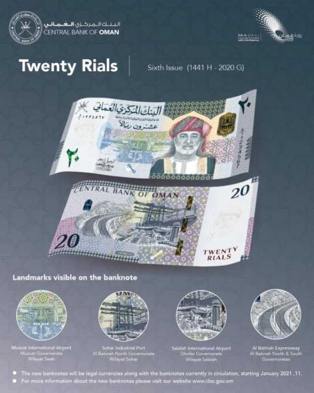 ارتفاع سعر الصرف الفعلي للريال العماني بنهاية يناير