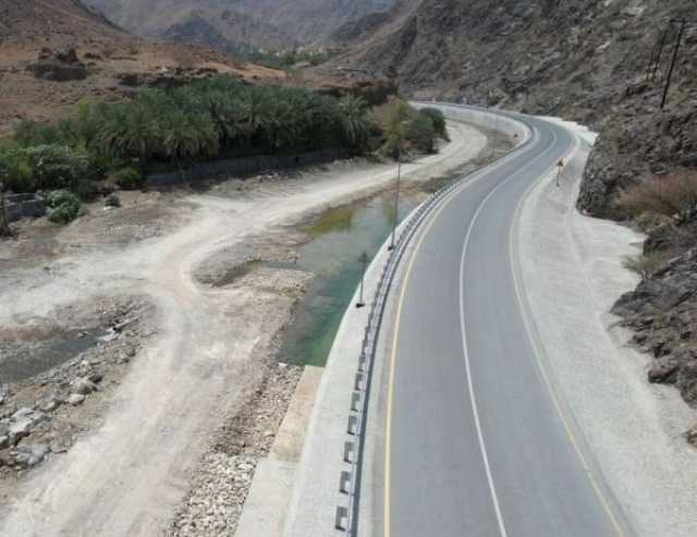 افتتاح الحركة المرورية بطريق وادي الصرمي في الخابورة