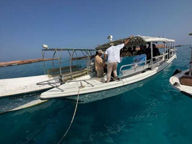 حملة لتنظيف الشعب المرجانية في بركاء