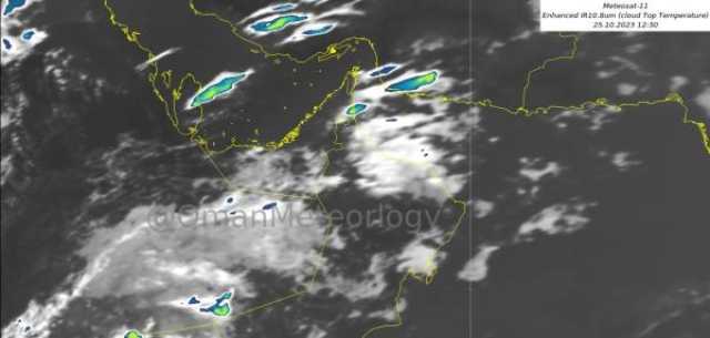 شاهد.. 'رادار مسقط' يوضح تفاصيل المنخفض الجوي بشمال السلطنة