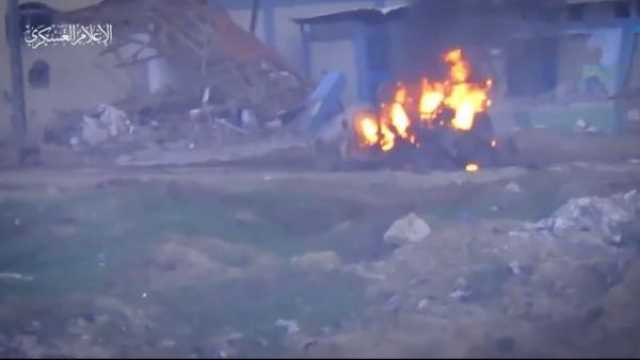 في كمين واحد.. تفجير 4 ناقلات جُند إسرائيلية في غزة