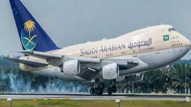 بلاغ بوجود قنبلة على متن طائرة سعودية