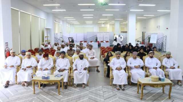 لجنة تقييم المسابقة المجتمعية للحد من المخدرات تزور البريمي