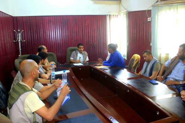 مناقشة جوانب التنسيق بين الجهات الجنائية والمعنية بالحديدة في حصر وتوثيق جرائم العدوان 