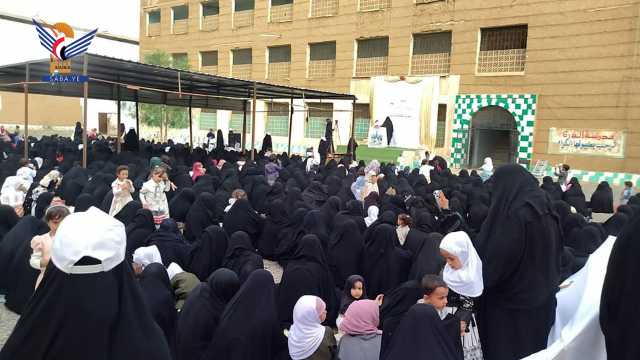 فعاليات نسائية بصعدة إحياءً لذكرى قدوم الإمام الهادي الى اليمن