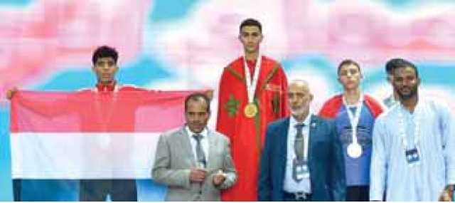 محمود غالب يحرز الميدالية الفضية في البطولة العربية للمواي تاي