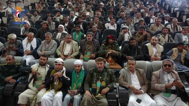 لقاء موسع في مديرية بني حشيش بصنعاء تدشينا لفعاليات المولد النبوي الشريف