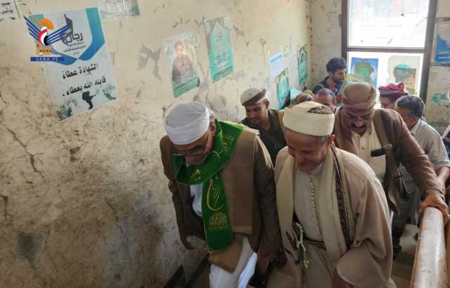 رئيس المحكمة العليا يتفقد سير العمل بمحكمة استئناف تعز