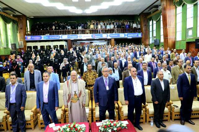 النعيمي وبن حبتور يشاركان في افتتاح المؤتمر العلمي الثاني لجامعة 21 سبتمبر