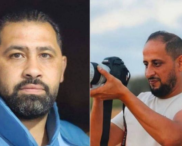 ستشهاد صحفيين فلسطينيين اثنين وإصابة ثالث إثر غارة صهيونية استهدفت برجا سكنيا غرب مدينة غزة