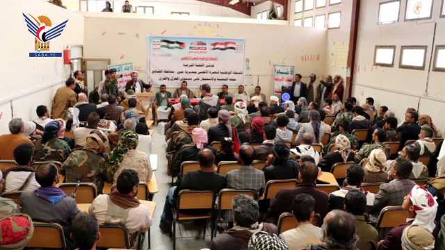 تدشين الحملة الوطنية لنصرة الأقصى في مديرية جبن بالضالع