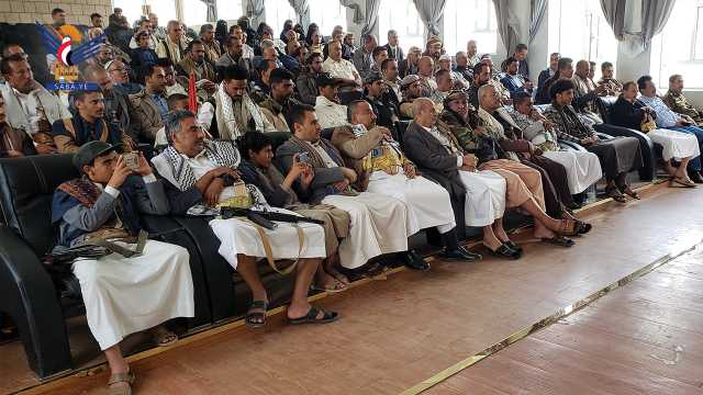 قطاع الشؤون الاجتماعية في إب ينظم فعالية تضامناً مع الشعب الفلسطيني