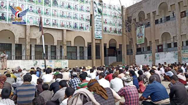 قيادات السلطة المحلية والتنفيذية بالبيضاء يزورون معرض الشهداء المركزي بالمحافظة  
