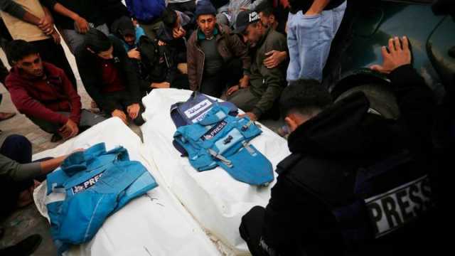 استشهاد 66 صحفيا منذ بدء العدوان الصهيوامريكي على قطاع غزة