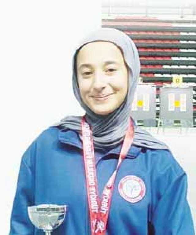 لاعبة القوس مرام نعمان تتوج بالميدالية الفضية في بطولة تركيا المفتوحة