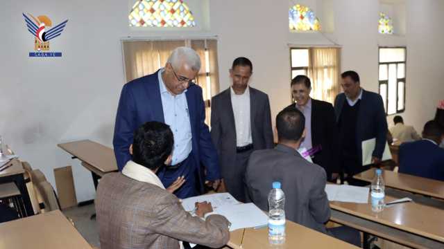 وزير العدل يتفقد اختبارات القبول التحريرية للمتقدمين بالدفعة 25 بالمعهد العالي للقضاء