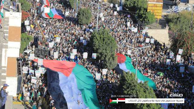 الحراك الشعبي الرافض لجرائم العدوان الصهيوني يتزايد حول العالم