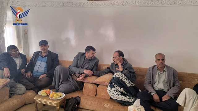 الشرعي يطمئن على صحة نائب رئيس مجلس إدارة مؤسسة الثورة للشؤون المالية