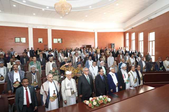 مجلس الشورى يقيم فعالية خطابية وانشاديه بمناسبة ذكرى جمعة رجب
