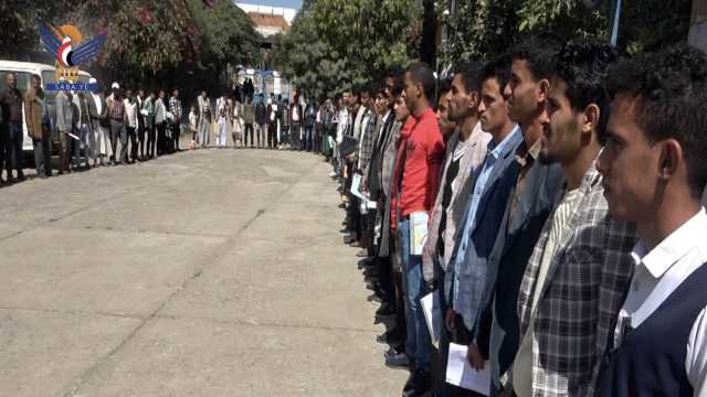 وقفة بجامعة إب تأييداً لقرارات قائد الثورة وتنديدا بجرائم العدو الصهيوني