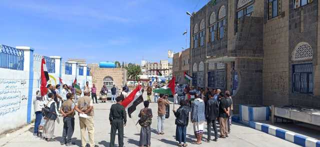 وقفة في البيضاء تحت شعار “بهويتنا الإيمانية نواجه الصهيونية”