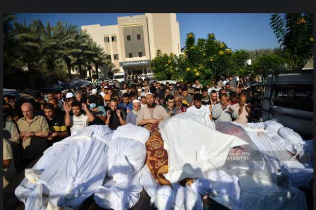 الإعلام الحكومي: العدو الصهيوني ارتكب 1825 مجزرة بغزة منذ بدء العدوان