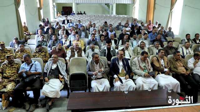 فعالية خطابية في إب بمناسبة الذكرى السنوية للشهيد القائد