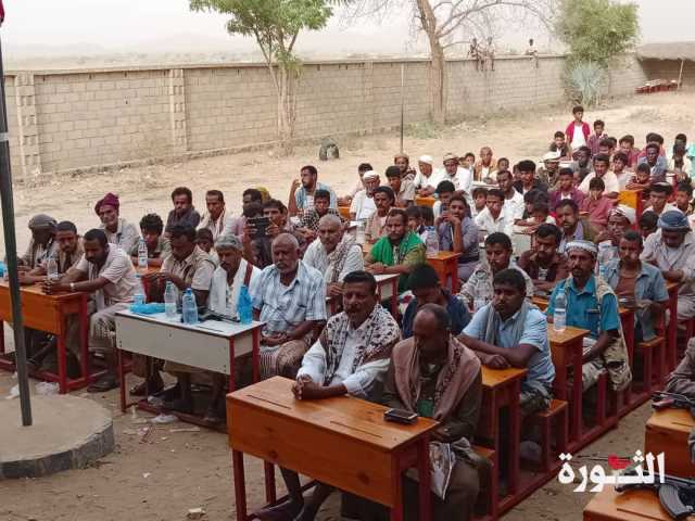 فعالية ثقافية في مربع تهامة بحجة بذكرى سنوية الشهيد القائد