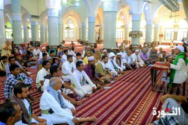 مكتب الإرشاد بالحديدة ينظم في الجامع الكبير ندوة ثقافية بذكرى غزوة بدر الكبرى