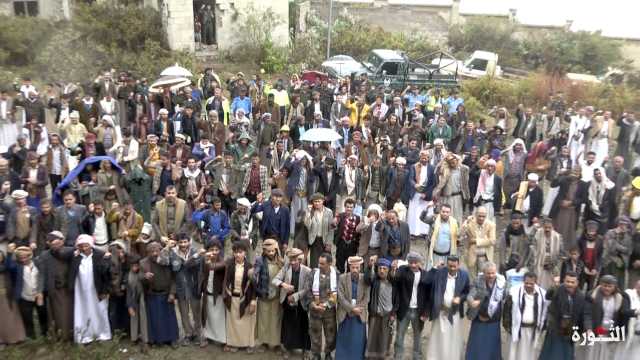 أبناء محافظة ريمة يحيون الذكرى التاسعة لليوم الوطني للصمود