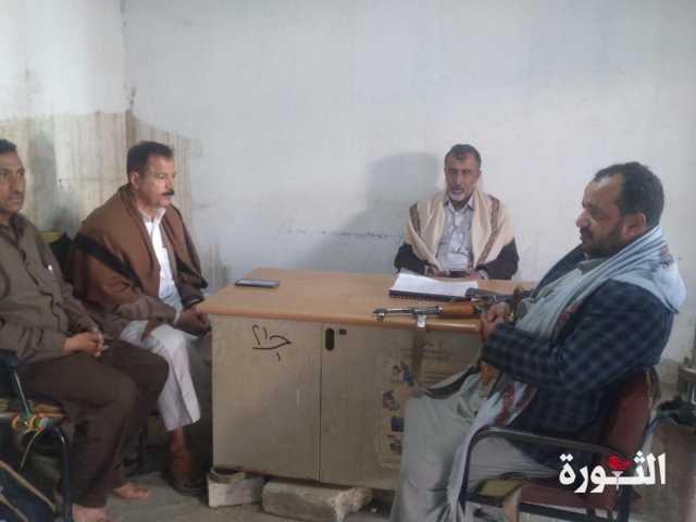 مناقشة مستوى تحسين الأداء بفرع مؤسسة المياه والصرف الصحي بمدينة البيضاء
