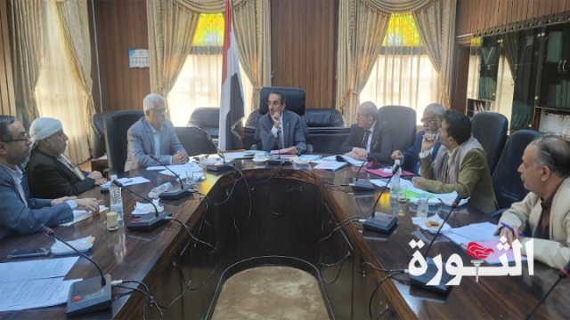 لجنة حصر وتقييم أضرار العدوان تناقش آلية تنفيذ خطة عملها